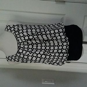 XOXO Wide Hip Band Blousy Top S